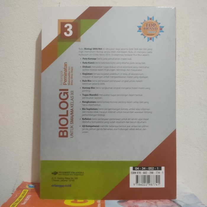 

ORI biologi kelas XII/12 SMA kelompok penenatan k13n Erlangga