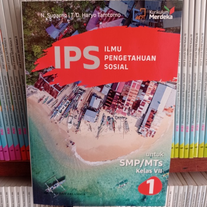 

READY GROSIR OL Buku SMP IPS Kelas 7 Kurikulum Merdeka Erlangga