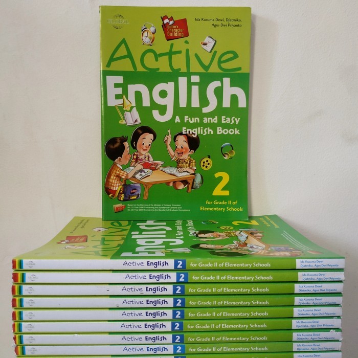 

PROMO Buku active english untuk kelas 2 SD global