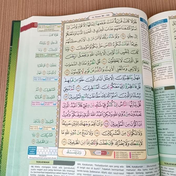 Alquran Hafalan Al Hufaz Per Juz A4, Al Quran Alhufaz Terjemah Tajwid