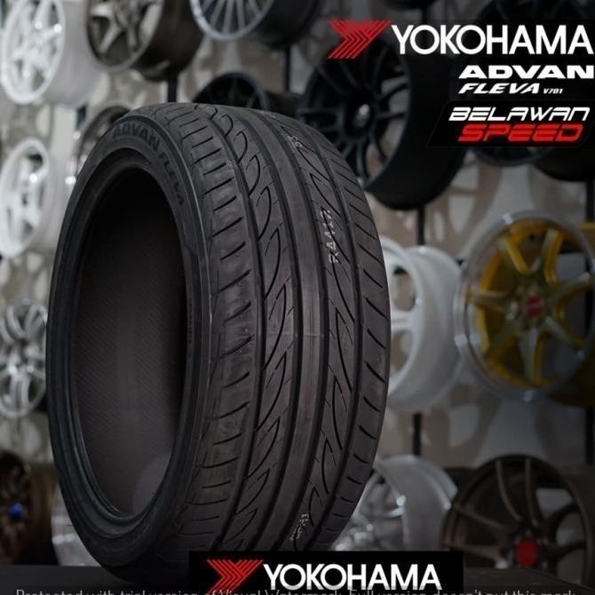 BAN MOBIL BAGUS MURAH RING 19 YOKOHAMA ADVAN fleva V701 96W 255 35 R19