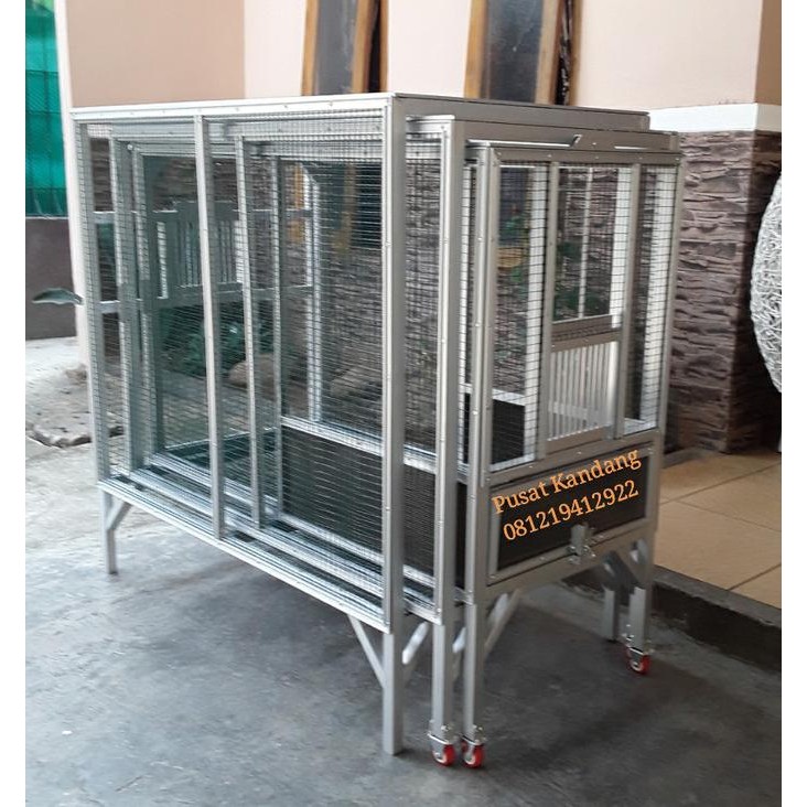 kandang hewan | kandang burung umbaran murai 3 meter 3 mtr