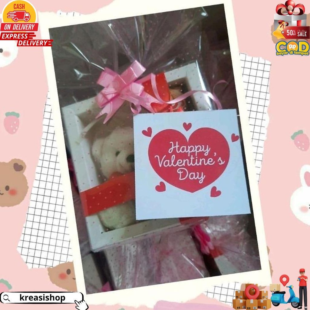 

Gift Box Mini / Kado Boneka Mini / Gift Box Valentine D Promo 2.2