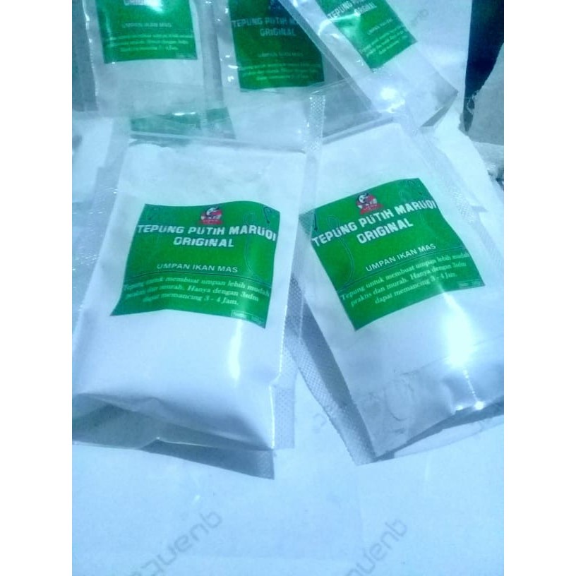 AJR99 UMPAN IKAN MAS TEPUNG MARUCI MARUQI ORIGINAL 100GRAM
