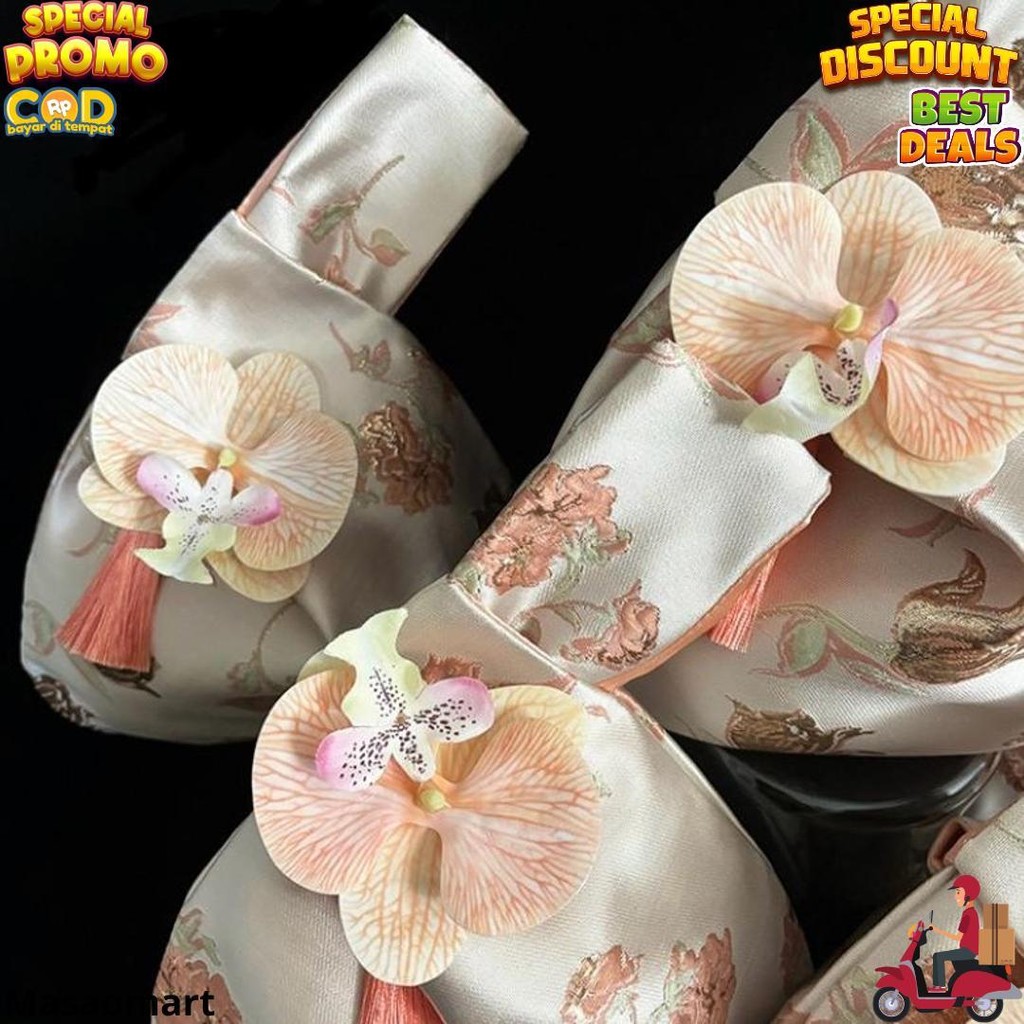 

Termurah Pouch Hampers Gift Bag Natal Imlek Lebaran Valentine Premium - Tas Kantong Bingkisan - Tas Souvenir - Knot Bag D Promo 2.2