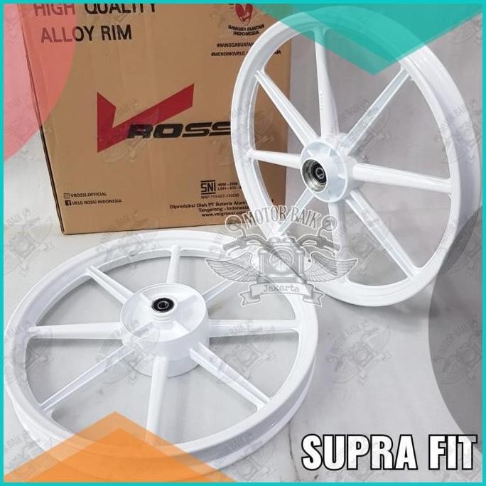 Velg Pelek Velek Racing ROSSI Set Sepasang Motor Supra Fit Palang 8 07