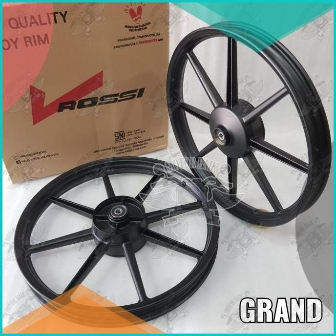 Velg Pelek Velek Racing ROSSI Set Sepasang Motor Honda Grand Palang 8