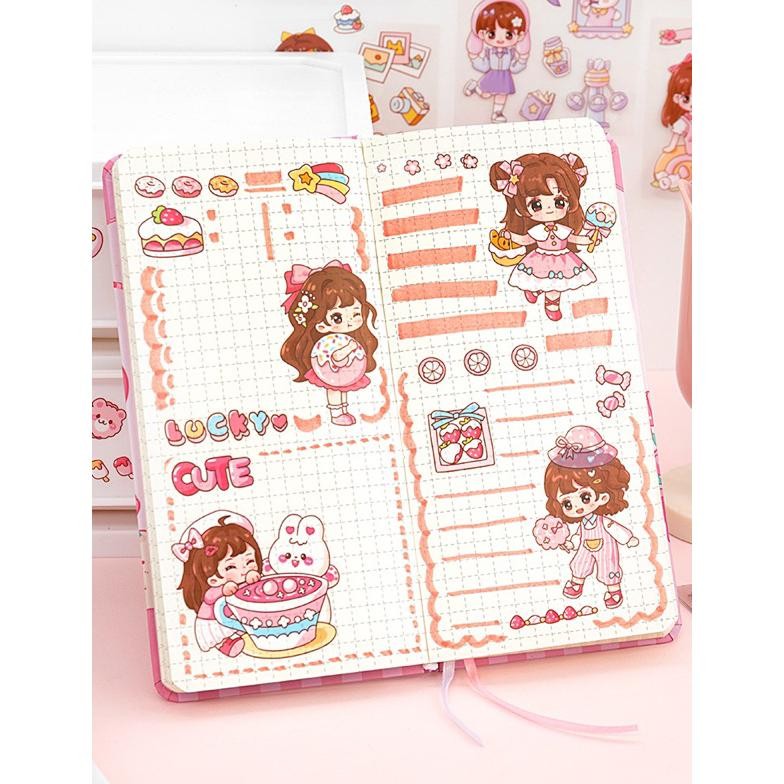 

TERMURAH Stiker AQIAO Play Diary 100 Lembar Sticker Lucu Murah Grosir ghs-55