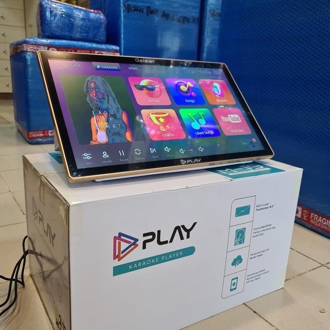 Promo Mk25-Mesin-Lagu-Karaoke-Hdd-Geisler-Play-M19-Youtube-Touchscreen