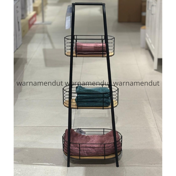 

Rak Penyimpanan Buah Buku Organiser Serbaguna 3 Tingkat WMO IF6950