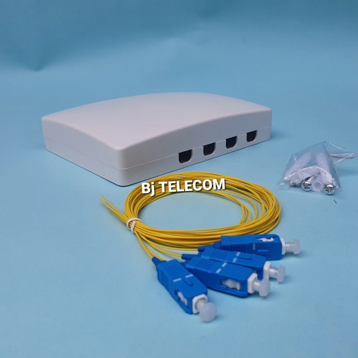 ROSET FO 4CORE SC SM/ OTB WALL 4CORE SC / ODF 4CORE SC LENGKAP