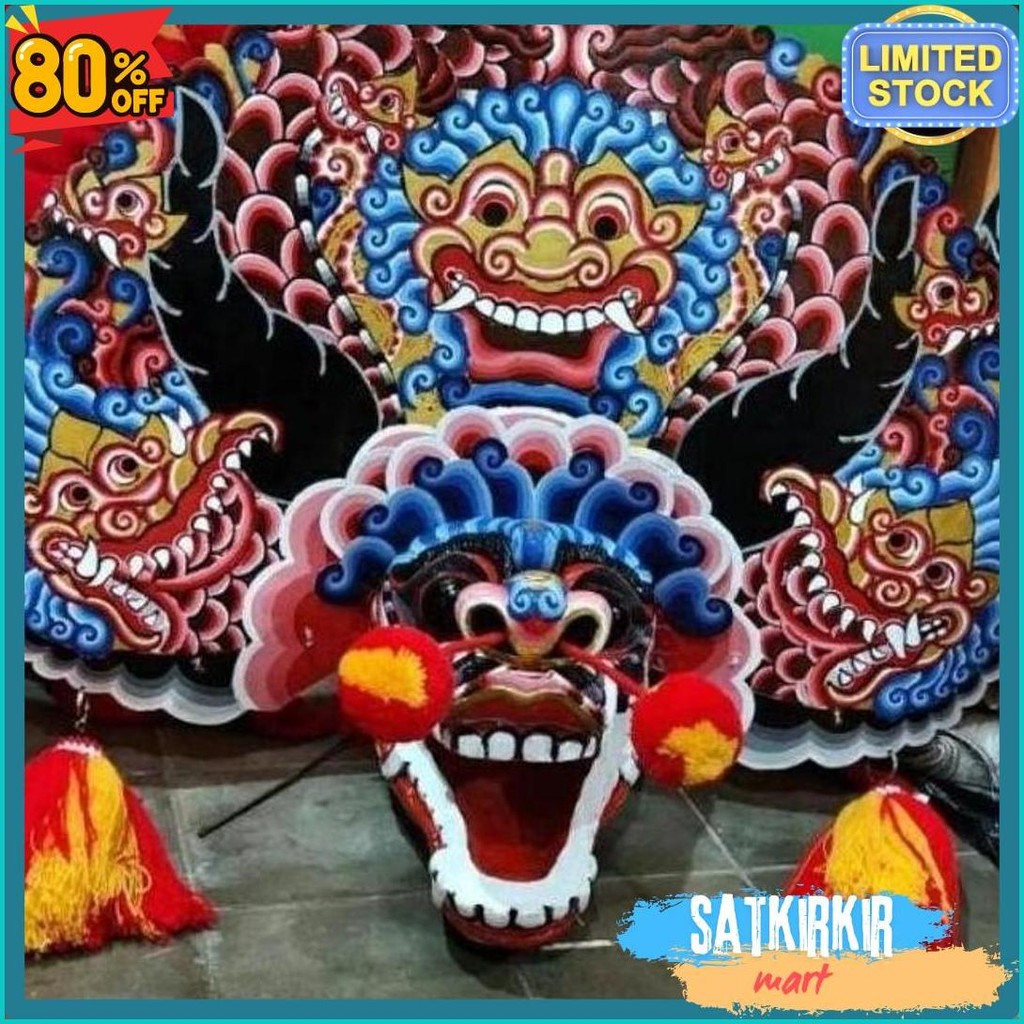 

Bisa Cod Cuci Gudang Barongan Rampak Telon Jamang Cat Air Brush Bonus Kemul Panjang Dan Pentul Tinggal Pakai Ukuran Anak Promo Barongan Plipit Romo Mainan Anak Barongan Anak Sd Brongan Plipit Premium / Barongan Spon Caplok Kain Panjang / Barongan Ponorogo