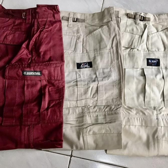 Alpina celana gunung dan cargo panjang bahan tebal original