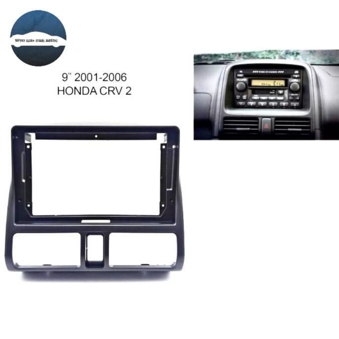 frame head unit android honda crv gen 2 2002 - 2007