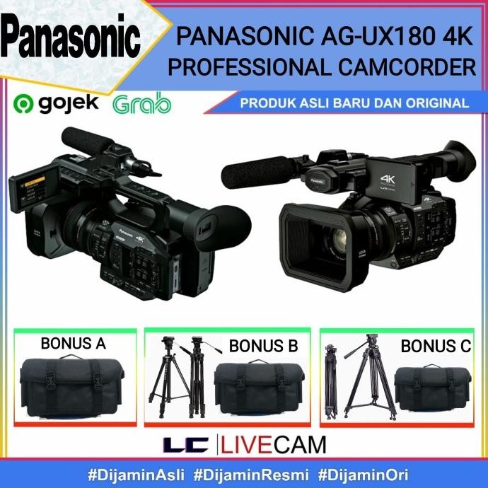 PANASONIC AG-UX180 4K / CAMCORDER PANASONIC AG-UX180 4K