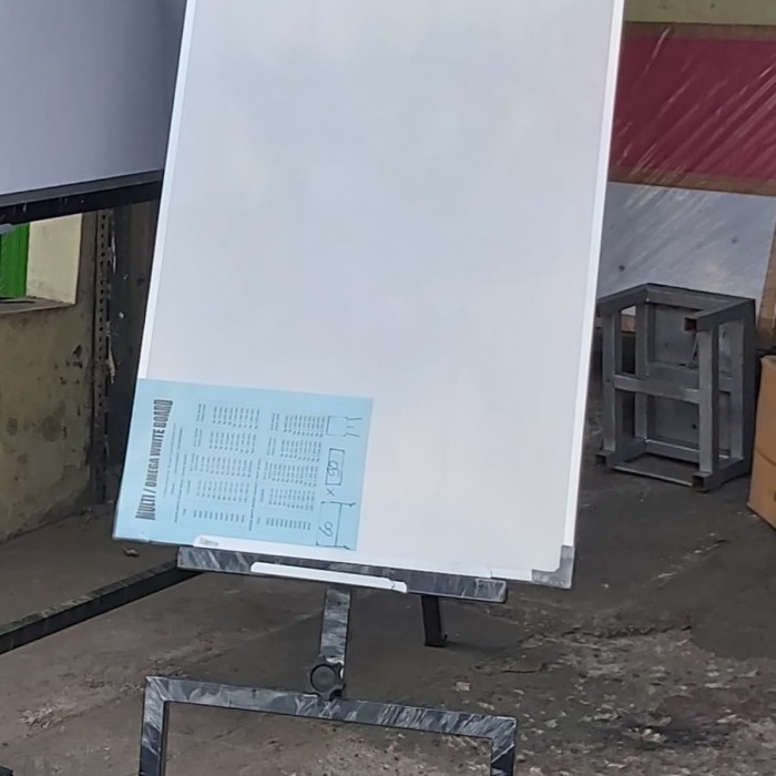 

flipchart segitiga 60 x 90 cm