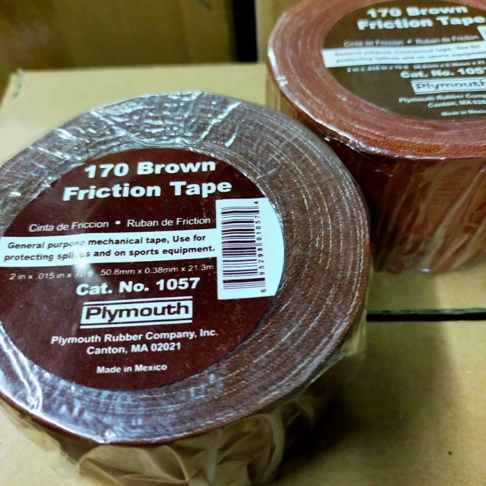 

Friction Tape - Buldog Tape - Plymouth Tape. 2in x 0.38mm x 21m