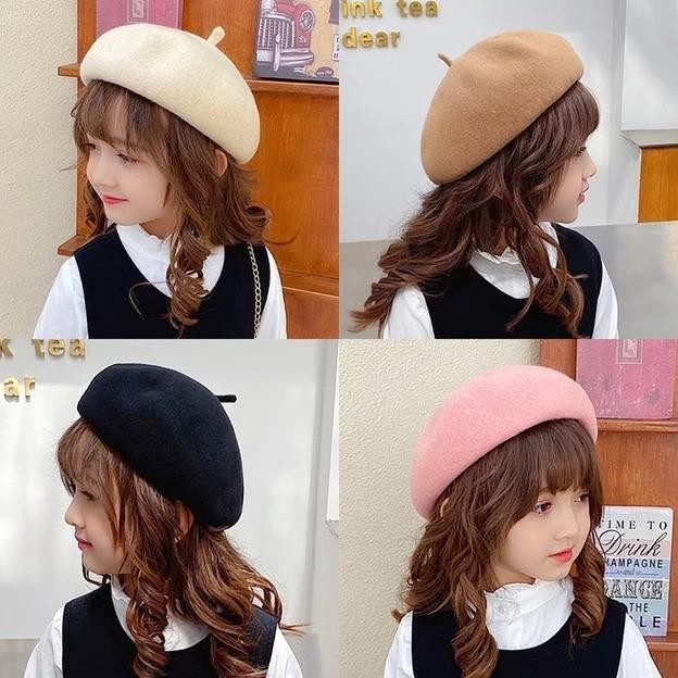 Spesial Topi Beret Kids Fashion Anak Korea Perempuan Terbaru Cewek 65 Baret Best