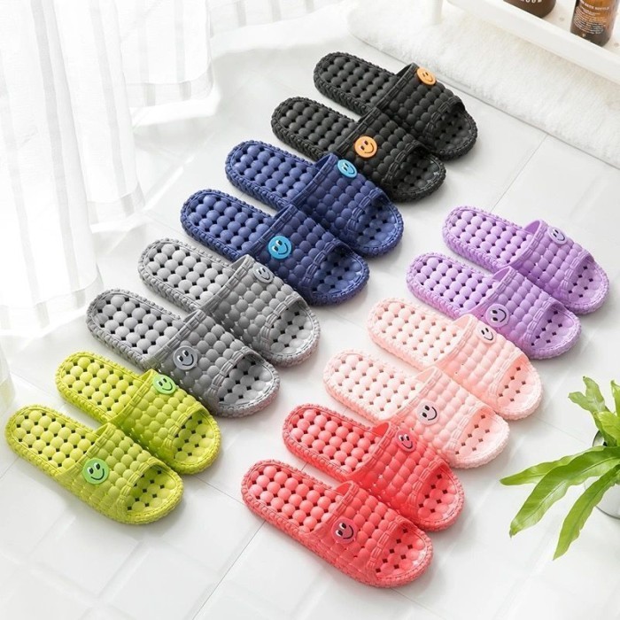 Sandal kamar mandi sandal rumah sandal empuk sandal anti slip karet