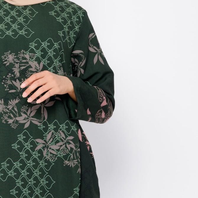 Murah Zm Zaskia Mecca - Gina Emerald Tunik - Jelita Indonesia - Palembang