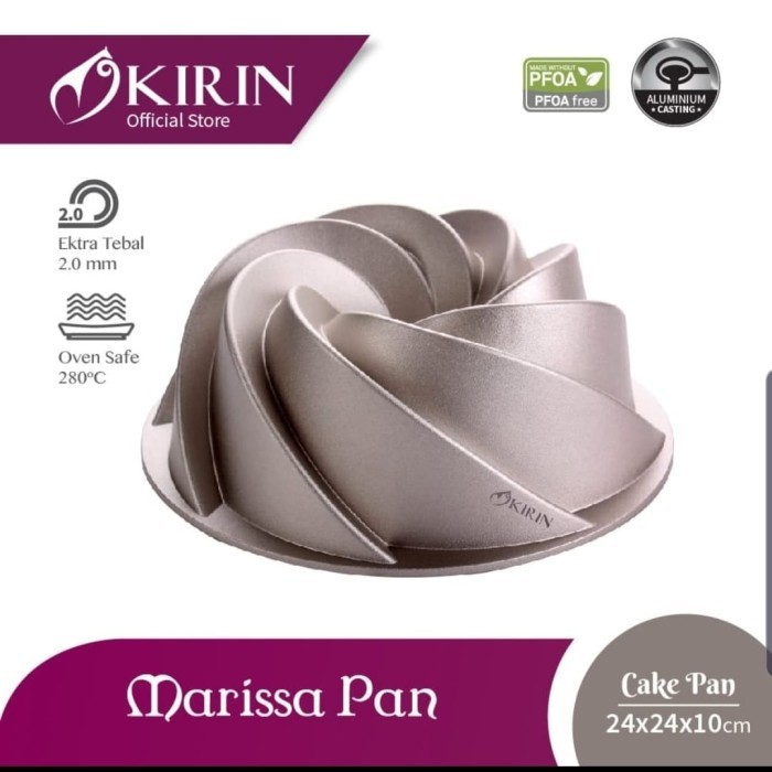 Ready Loyang Kue KIRIN, Tipe Marissa, Anti Lengket