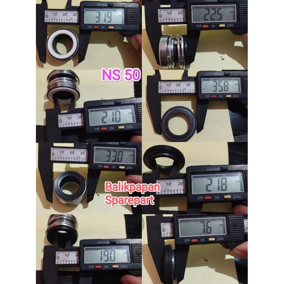 ```````] Mechanical mec Seal sil Kato Pompa air irigasi sawah NS 50 80 100