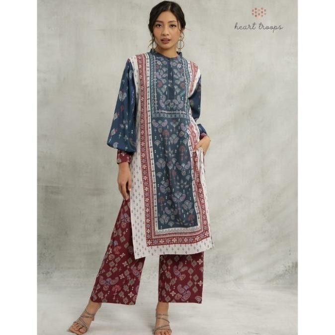 Sale Heart Troops Sekar Set - Sky