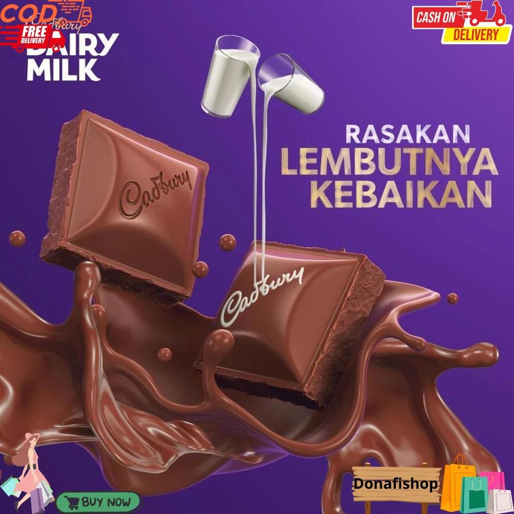 

[Heart Box] - Cadbury Pop Heart 150Gr X 3Pcs | Hampers - Hadiah - Kado - Parcel - Gift Camilan Valentine Coklat Susu D Terlaris