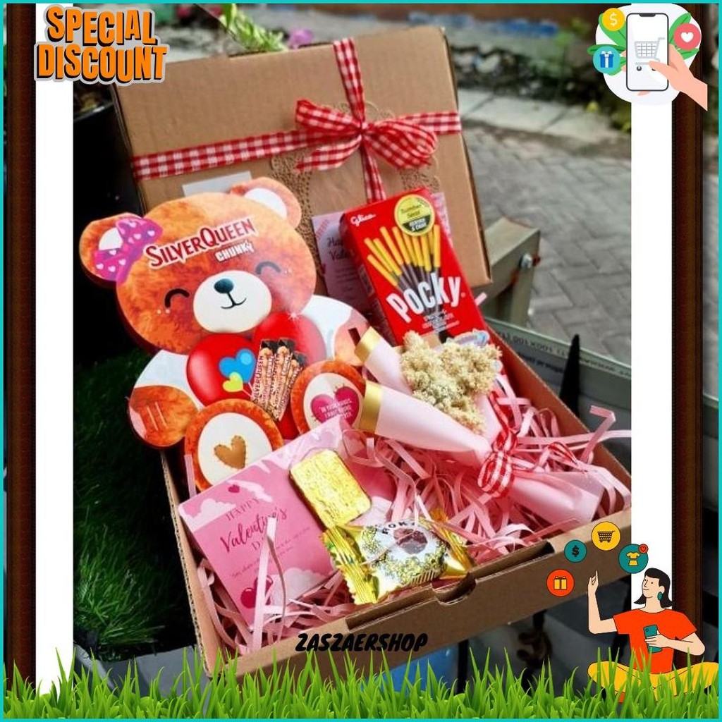

Hampers Silverqueen Bear Coklat Silverqueen Hampers Valentine Kado Coklat Murah Kado Coklat Spesial Kado Pacar Kado Coklat Spesial Valentine Days Cod