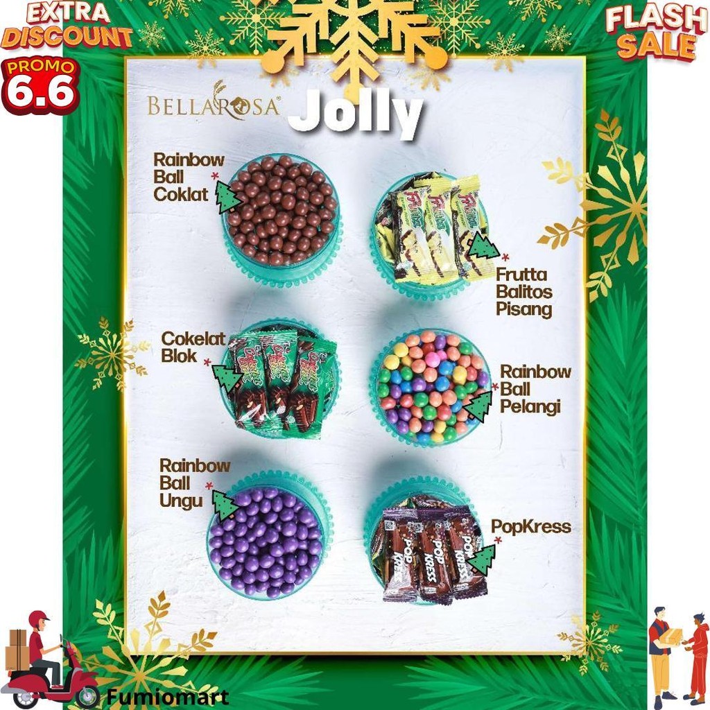 

Paket Hampers Natal Kue Kering Cokelat Premium Bellarosa Deluxe Grande Jolly Christmas Coklat D Sale