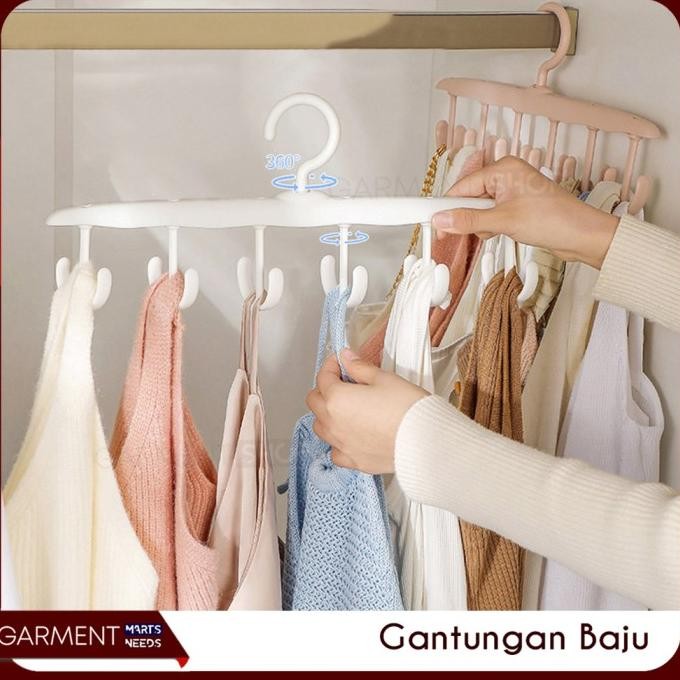 :<:<:<:<] Hanger Cabang Pakaian Baju Celana Topi Inner Wear Organizer Lemari Jemuran Walking Closet 
