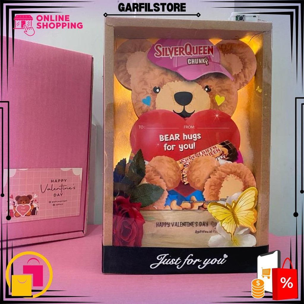 

Ready Stock | Kado | Kado Ulang Tahun | Coklat Hampers Aniversarry | Kado Pacar | Kado Pasangan D Promo Puncak