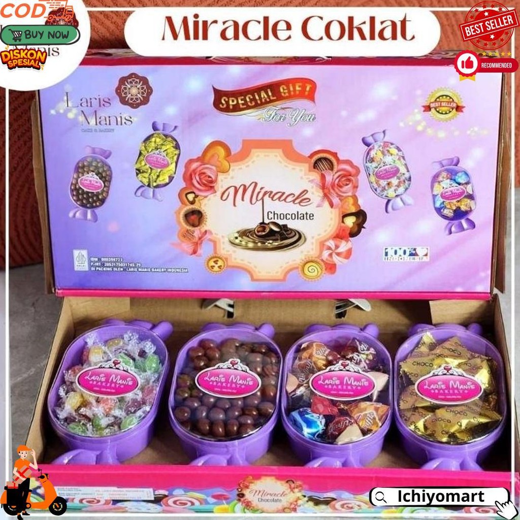 

Laris Manis Coklat Miracle - Miracle Chocolate - Coklat Enak Murah - Coklat Kiloan D Promo 2.2