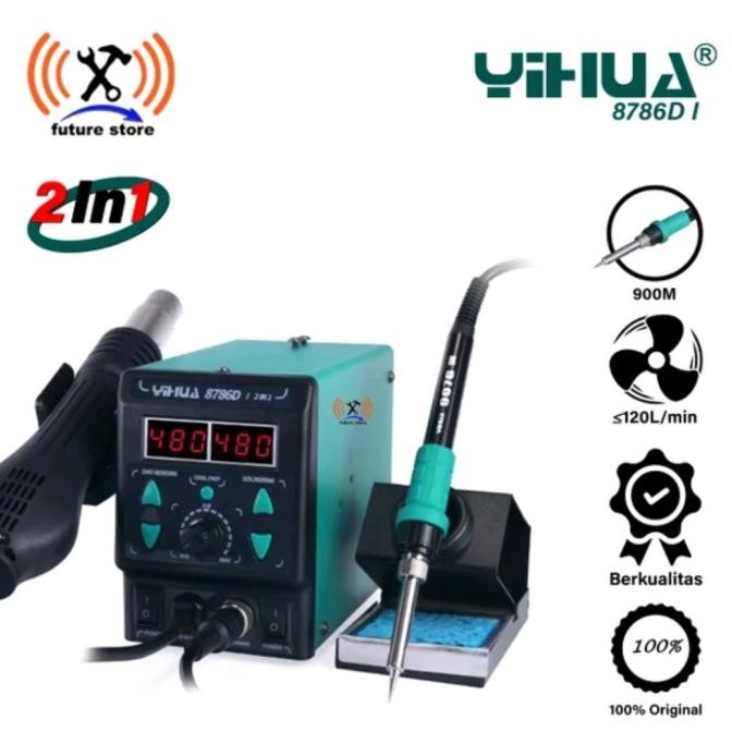 >>>>>] Solder Uap 2in1 Yihua 8786D dan 8786D-I