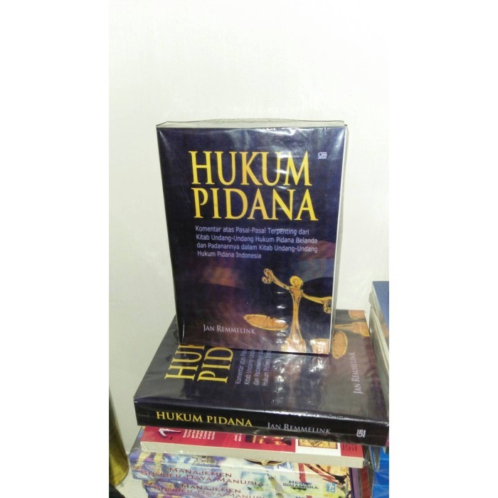 TERLARIS HUKUM PIDANA BY. JAN REMMELINK MURAH MURAH