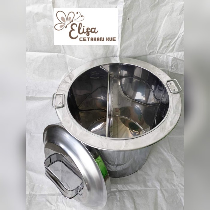 panci mie ayam / dandang mie ayam pangsit / stainless tebal 0,4 mm