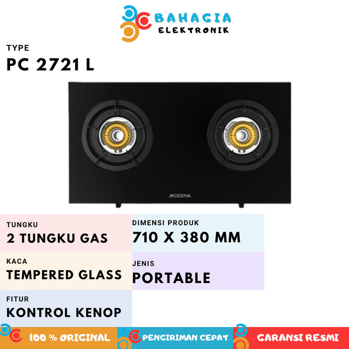 Modena PC 2721 L - kompor gas portable
