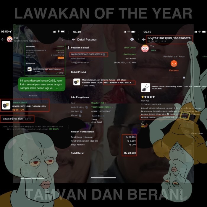 Mesin & Jarum Jam Dinding Jumbo Diy Clock Raksasa Besar Jadijumbo