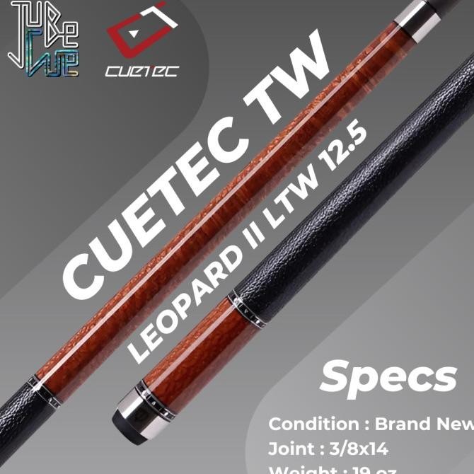 Grosir Cuetec Truewood Leopard Ii Ltw 12.5
