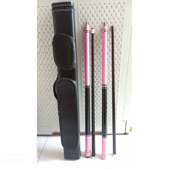 pink series stik stick billiard biliard fullset play jumpbreak tas