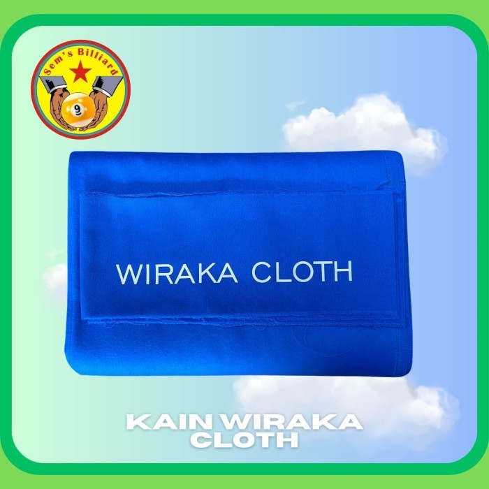 Kain laken billiard Wiraka 9 ft - kain billiard - laken bilyar