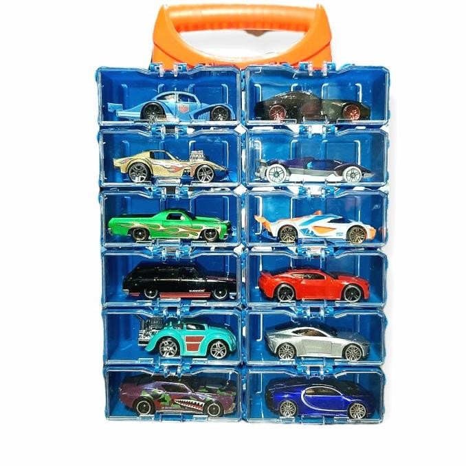 Paket Diecast dan koper chase hot wheels