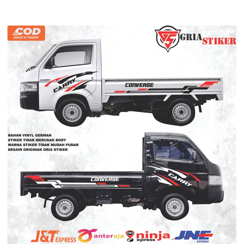 Terbaru Stiker Mobil Pick Up New Carry Apv Luxury Grandmax Stiker Mobil Jet Pick Up cutting stiker m