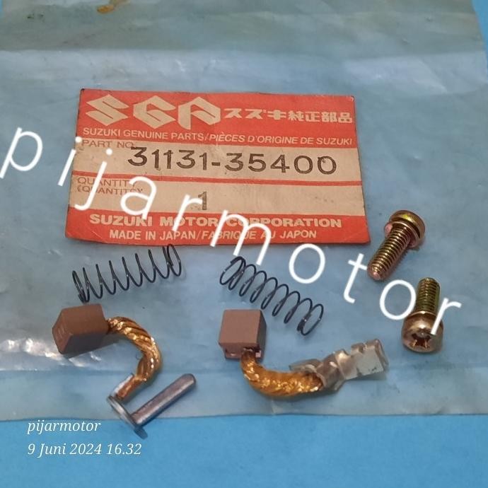 =====] Cool Brostel Brush Set Arang Dinamo Stater Suzuki RC 80 100 Bravo Sprinter Crystal Tornado Sh