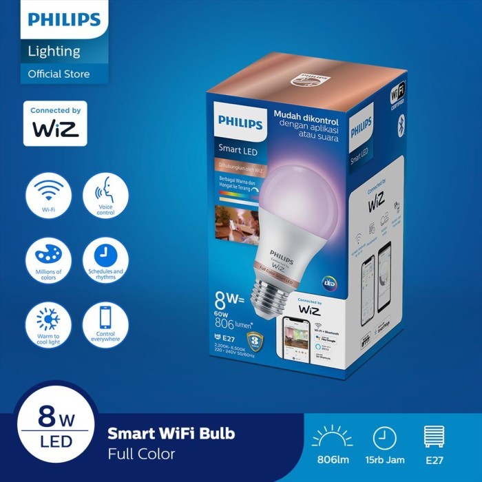 Lampu Led Philips Smart Wifi 8W , 13W Rgb / Tunable White