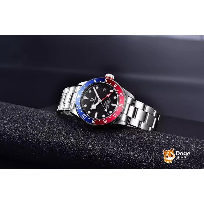 Sale Pagani Design Pd-1706 Gmt Black Bay Homage Pd1706 Automatic Dg5833Gmt Movement