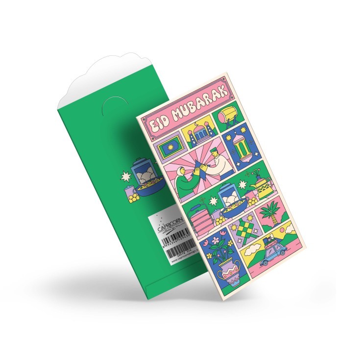 

Capricorn Design Amplop Lebaran Isi 5 - AMPFB 326