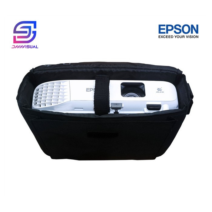 [JaVis] Tas Proyektor Bag Epson Original EB-W06 W51 X51 X500 X06 Projector Case Suitcase ORI EPSON S
