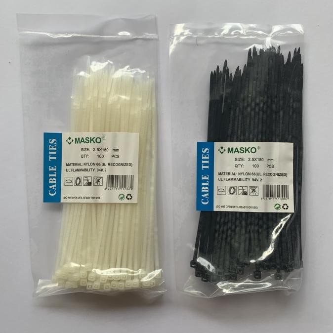 

:>:>:>:>] KABEL TIES / SABUK KABEL PANJANG 15 CM