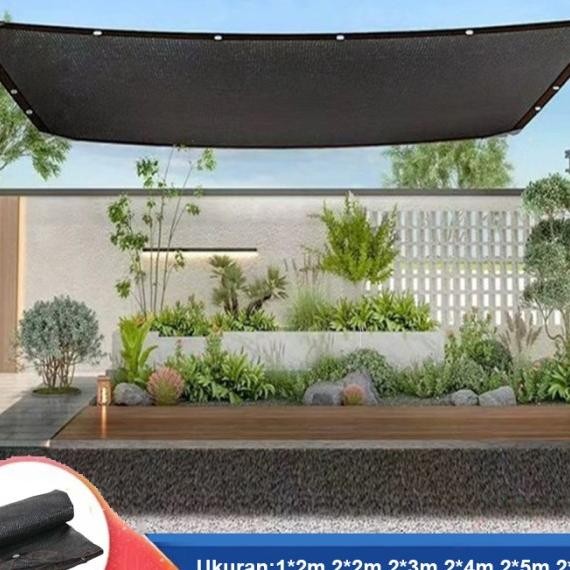 Paranet Jaring 90 Hitam Unhade Net Anti Uv Hading Net Net